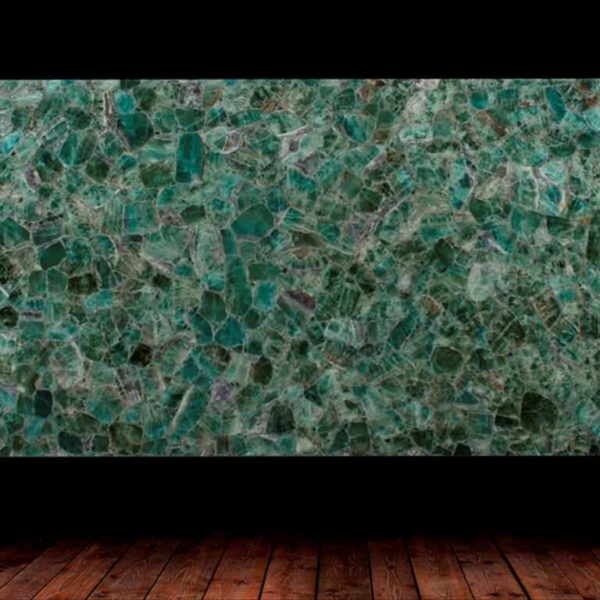 Emerald Fluorite Semi Precious Gemstone