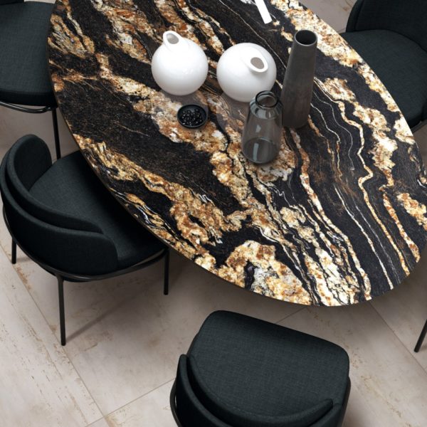 Black Taurus Granite Table